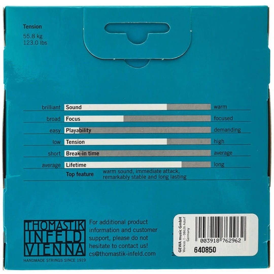 Струны для виолончели Thomastik Alphayue AL400 3/4