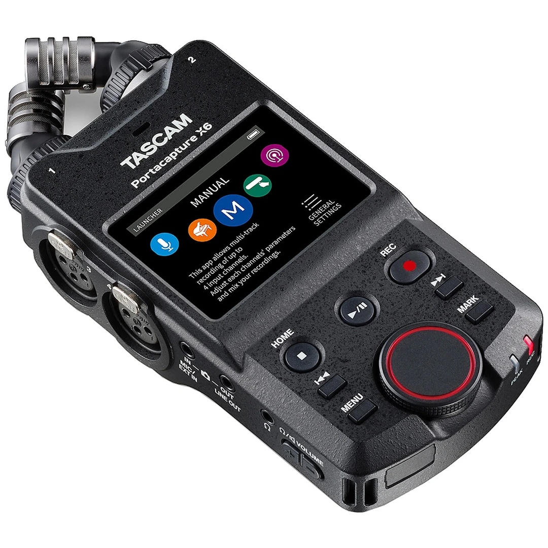 Портативный рекордер Tascam Portacapture X6