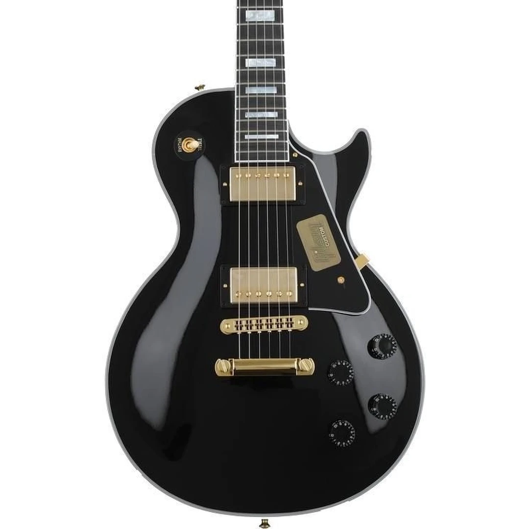 Электрогитара Gibson Les Paul Custom W/ Ebony Fingerboard Gloss 2019 Ebony