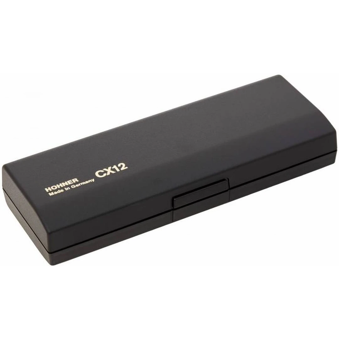 Губная гармошка Hohner CX 12 Black 7545/48 E