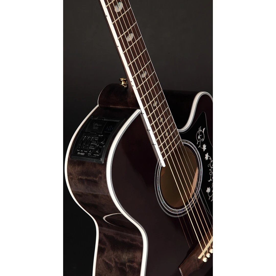 Электроакустическая гитара Takamine GN75CE-TBK