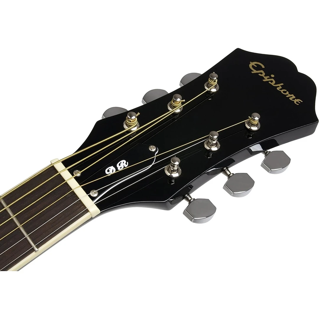 Акустическая гитара Epiphone DR-100 Ebony