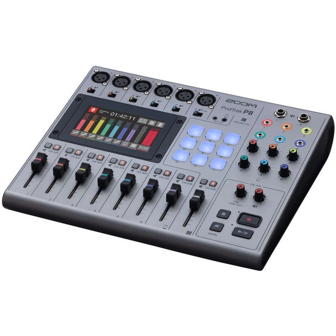 Портастудия Zoom PodTrak P8