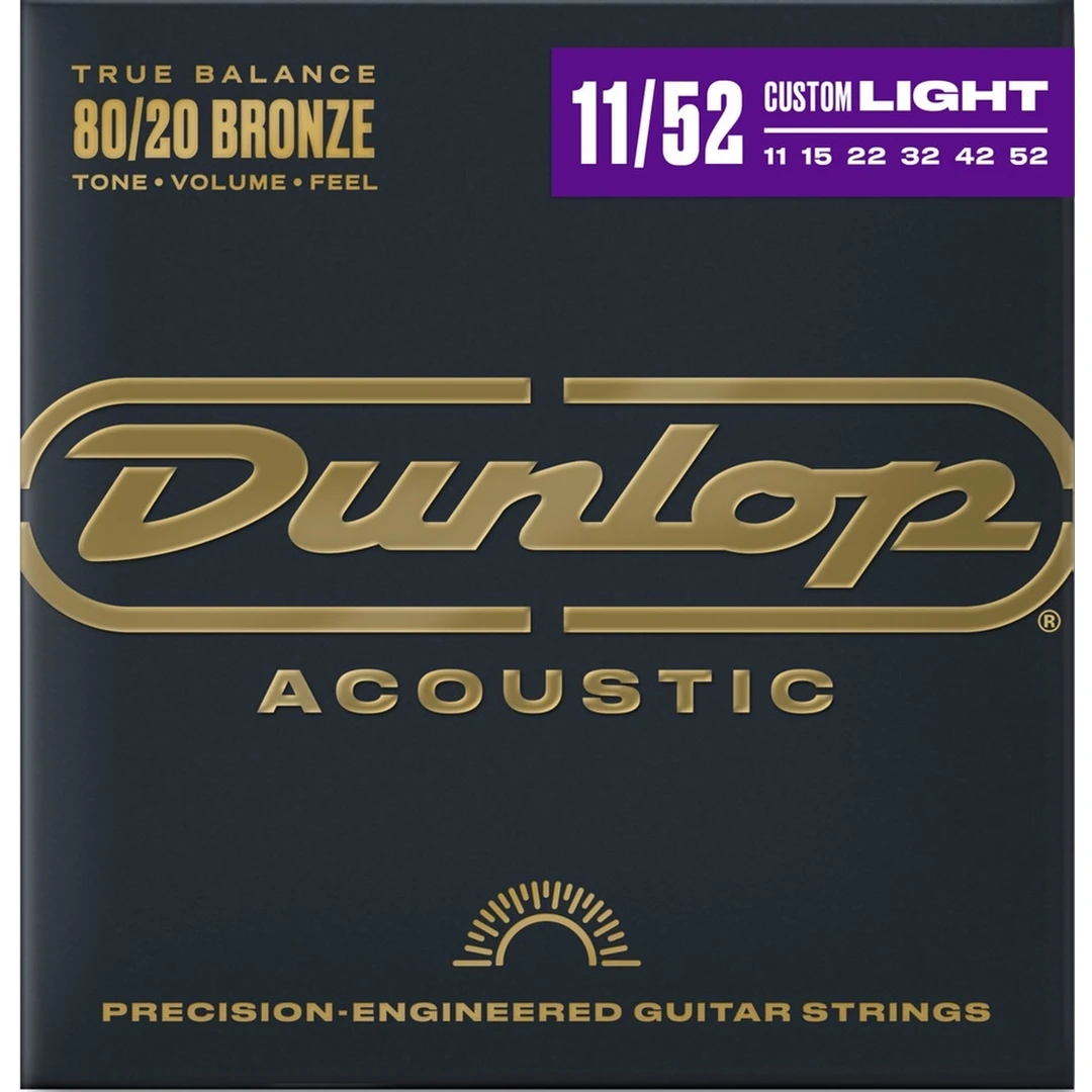 Струны для акустической гитары Dunlop DAB1152 11-52