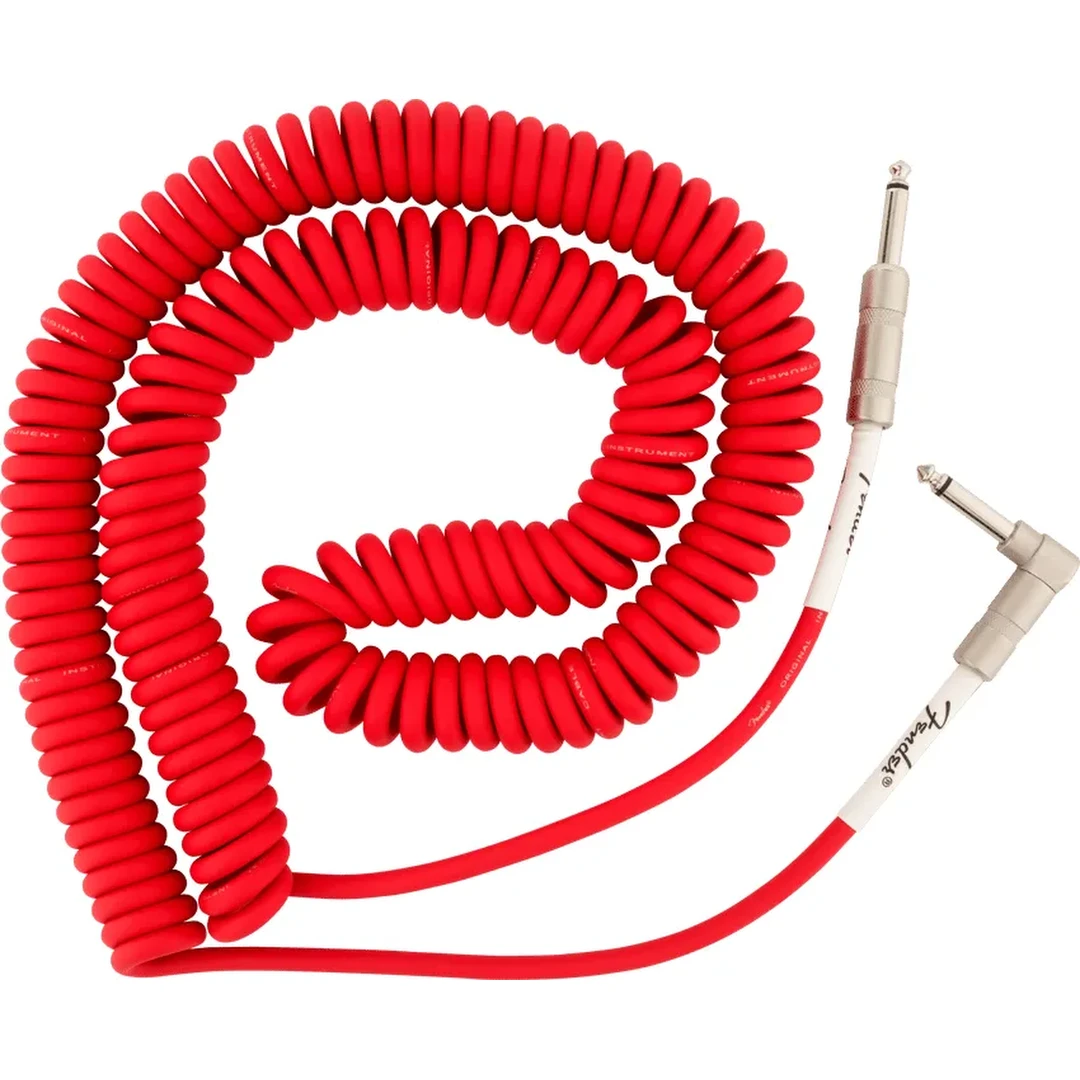 Инструментальный кабель Fender Original Series Coil Cable 30' Fiesta Red
