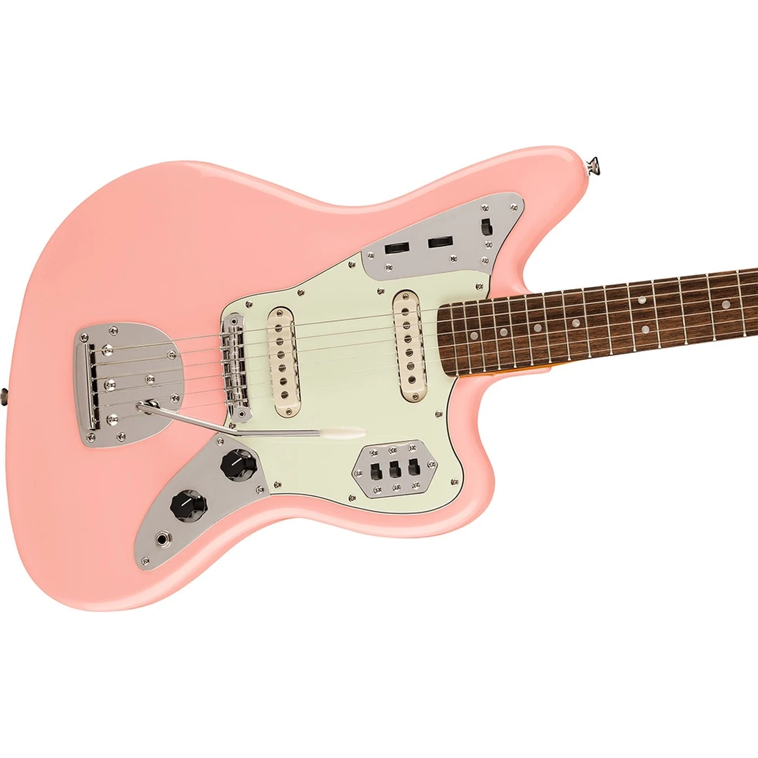 Электрогитара Fender Squier Classic Vibe '60s Jaguar LRL Shell Pink