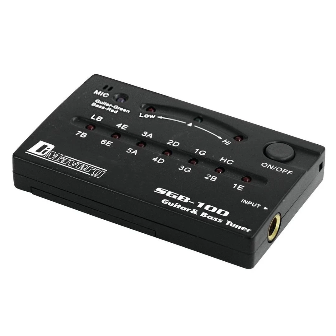 Тюнер для гитары Dimavery SGB-100