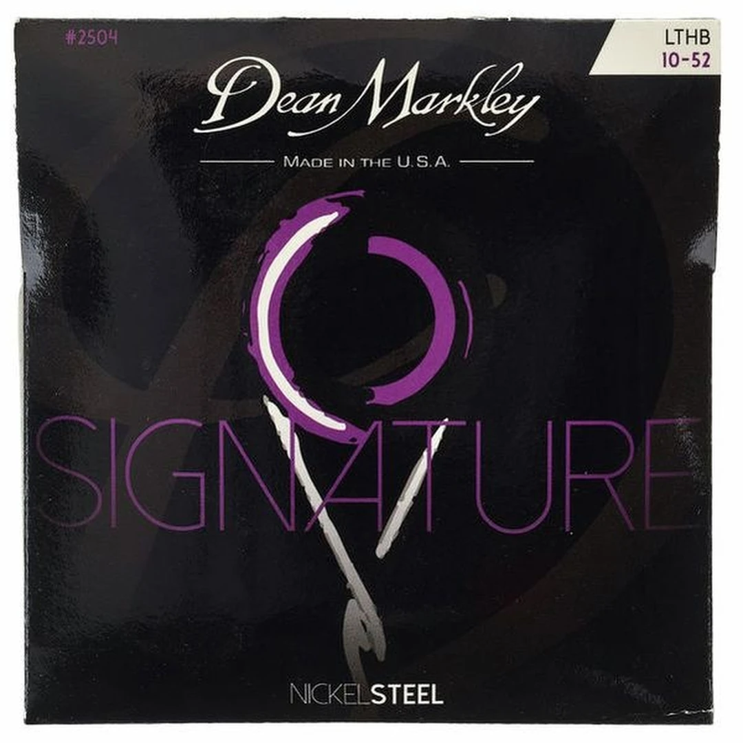Струны для электрогитары Dean Markley 2504 Signature 10-52