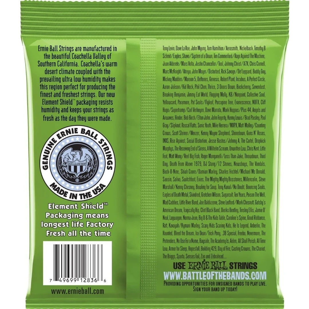 Струны для бас-гитар Ernie Ball 2836 45-130