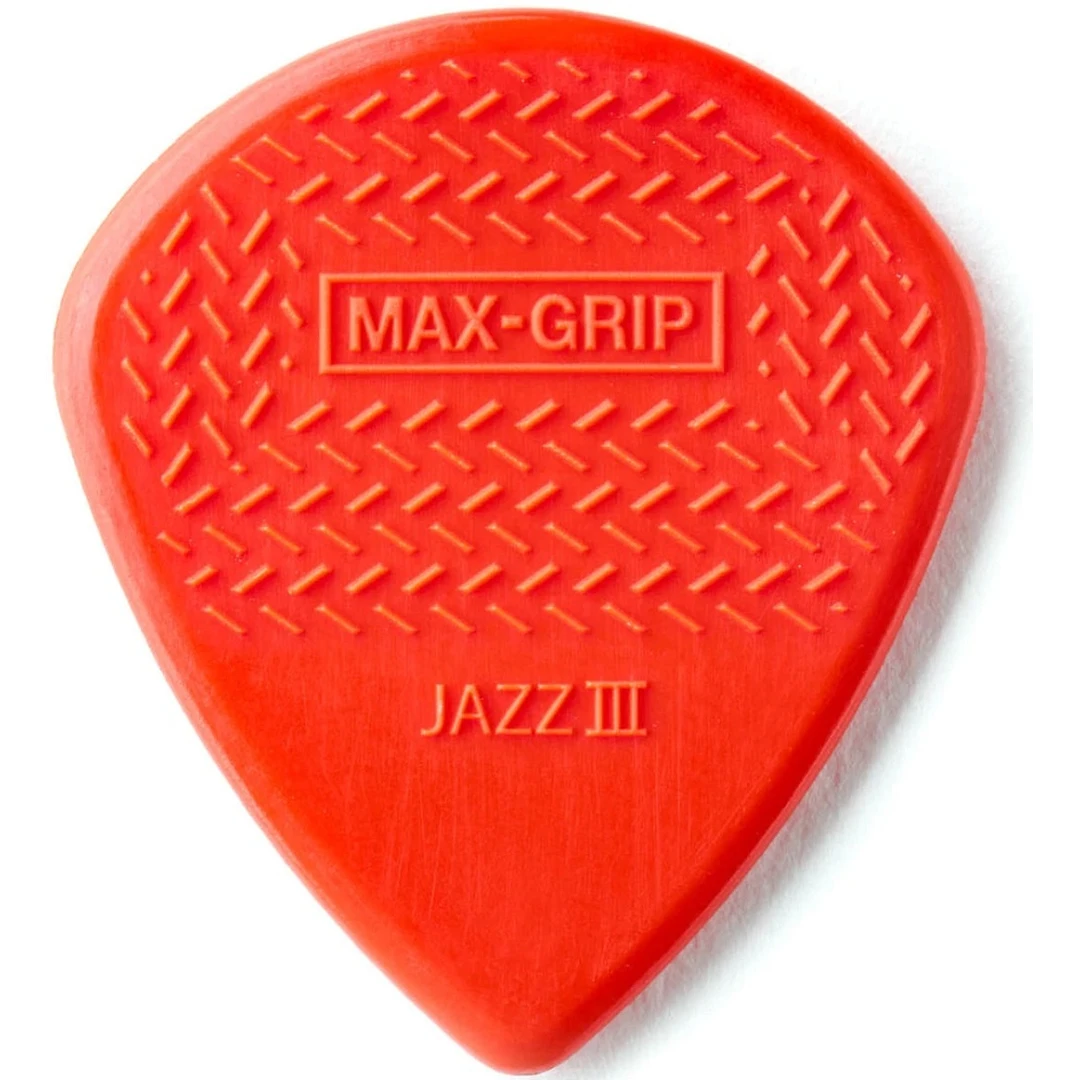 Медиатор Dunlop 471R3N Nylon Max-Grip® Jazz III