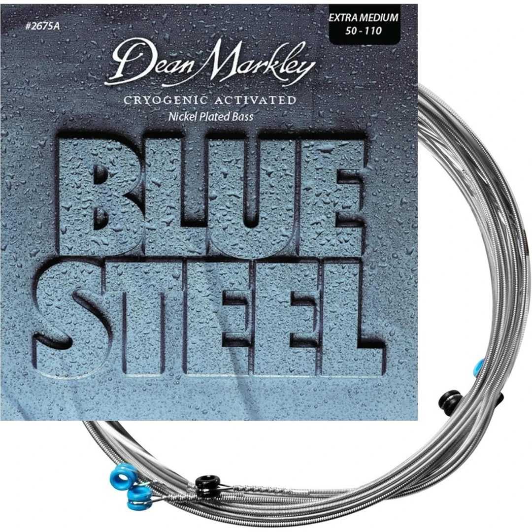 Струны для бас-гитары Dean Markley 2675A Blue Steel NPS 50-110