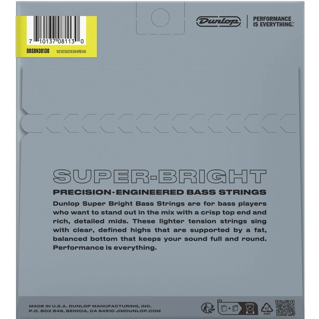 Струны для бас-гитары Dunlop DBSBN30130 30-130