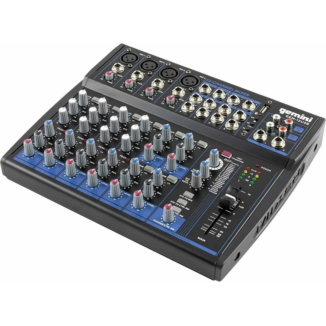 Микшерный пульт Gemini GEM-12USB