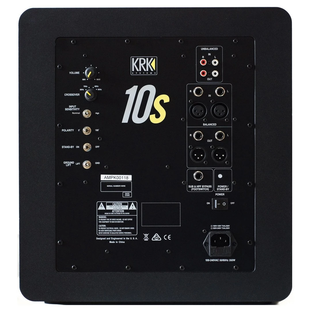 Сабвуфер KRK 10S2