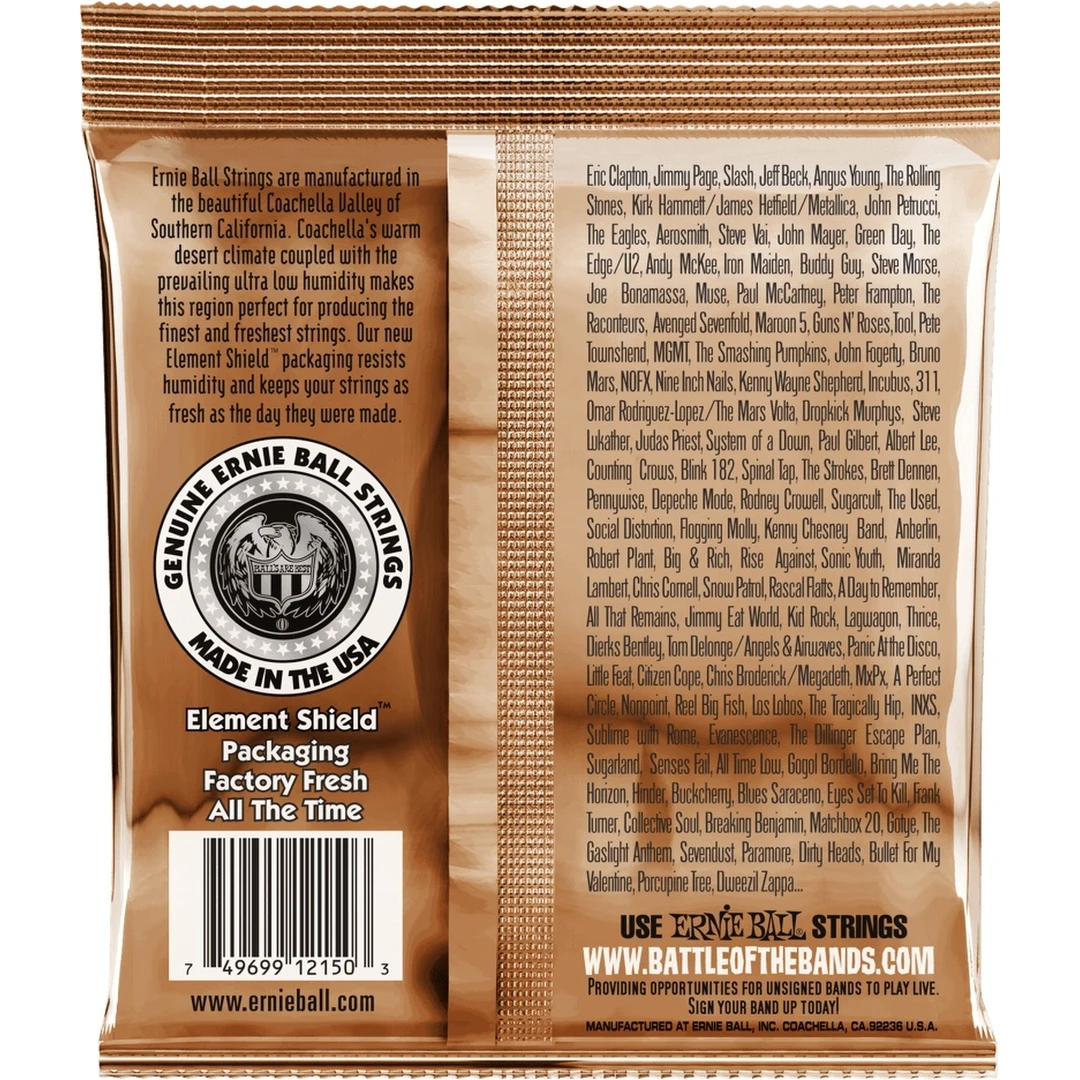 Струны для акустической гитары Ernie Ball 2150 10-50