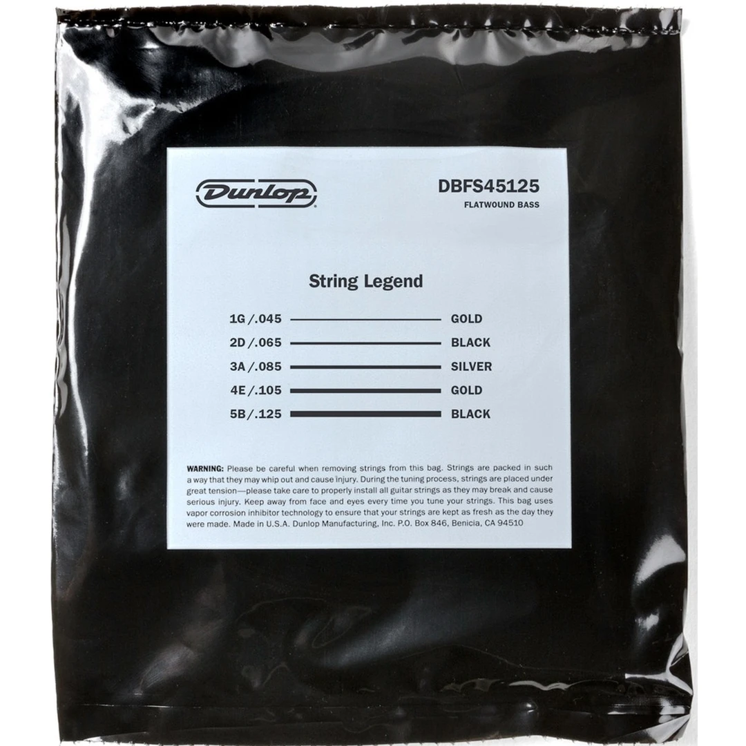 Струны для бас-гитары Dunlop DBFS45125 45-125