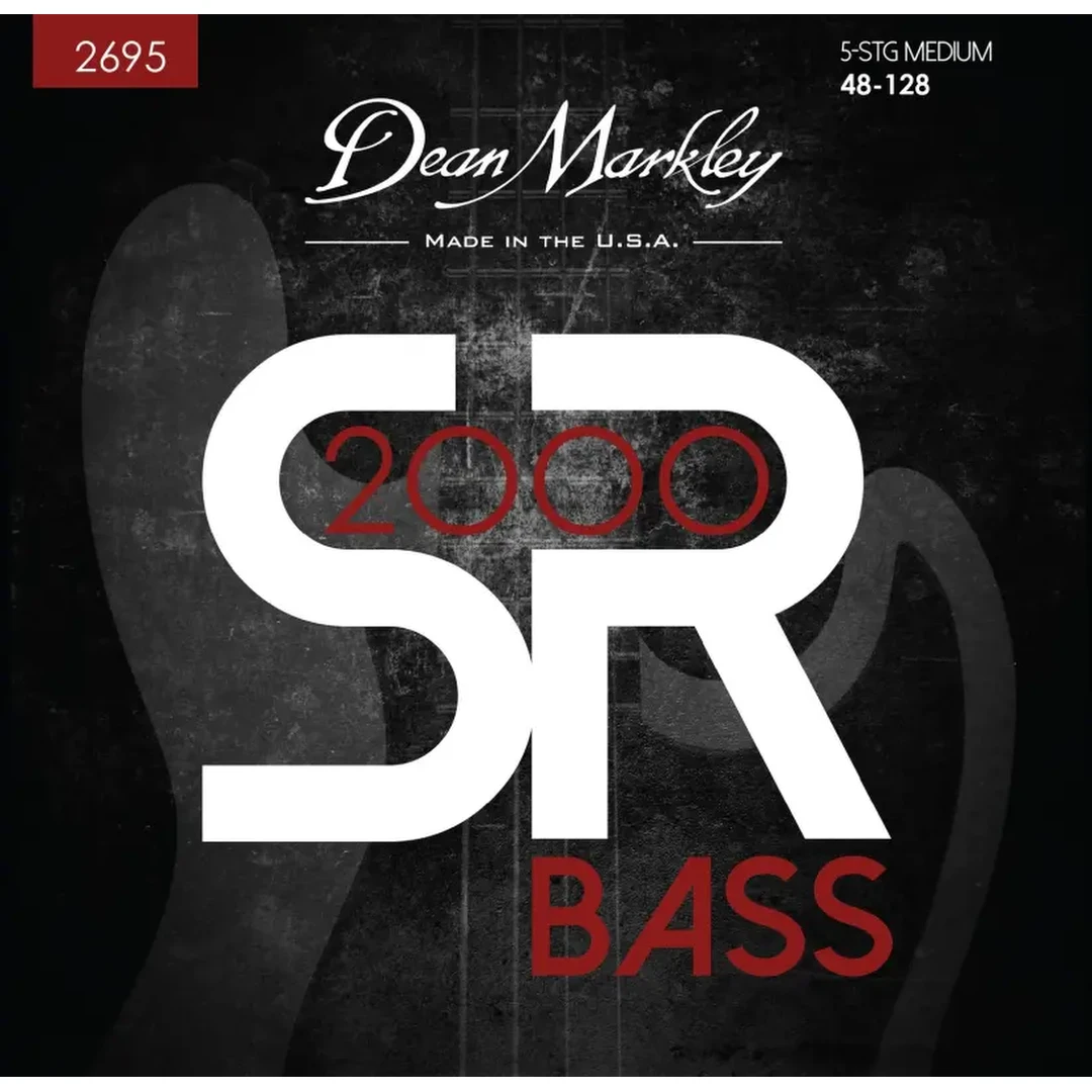 Струны для бас-гитары Dean Markley 2695 SR2000 48-128 5-Strings