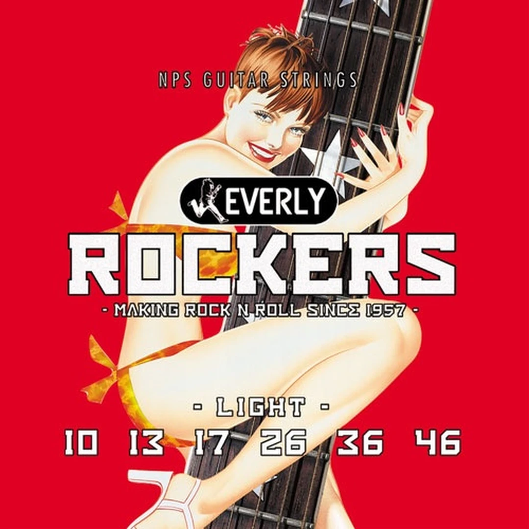 Струны для электрогитары Everly 9010 Rockers