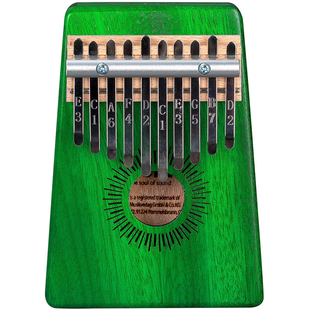 Калимба Sela SE 243 Mahogany 10 Green