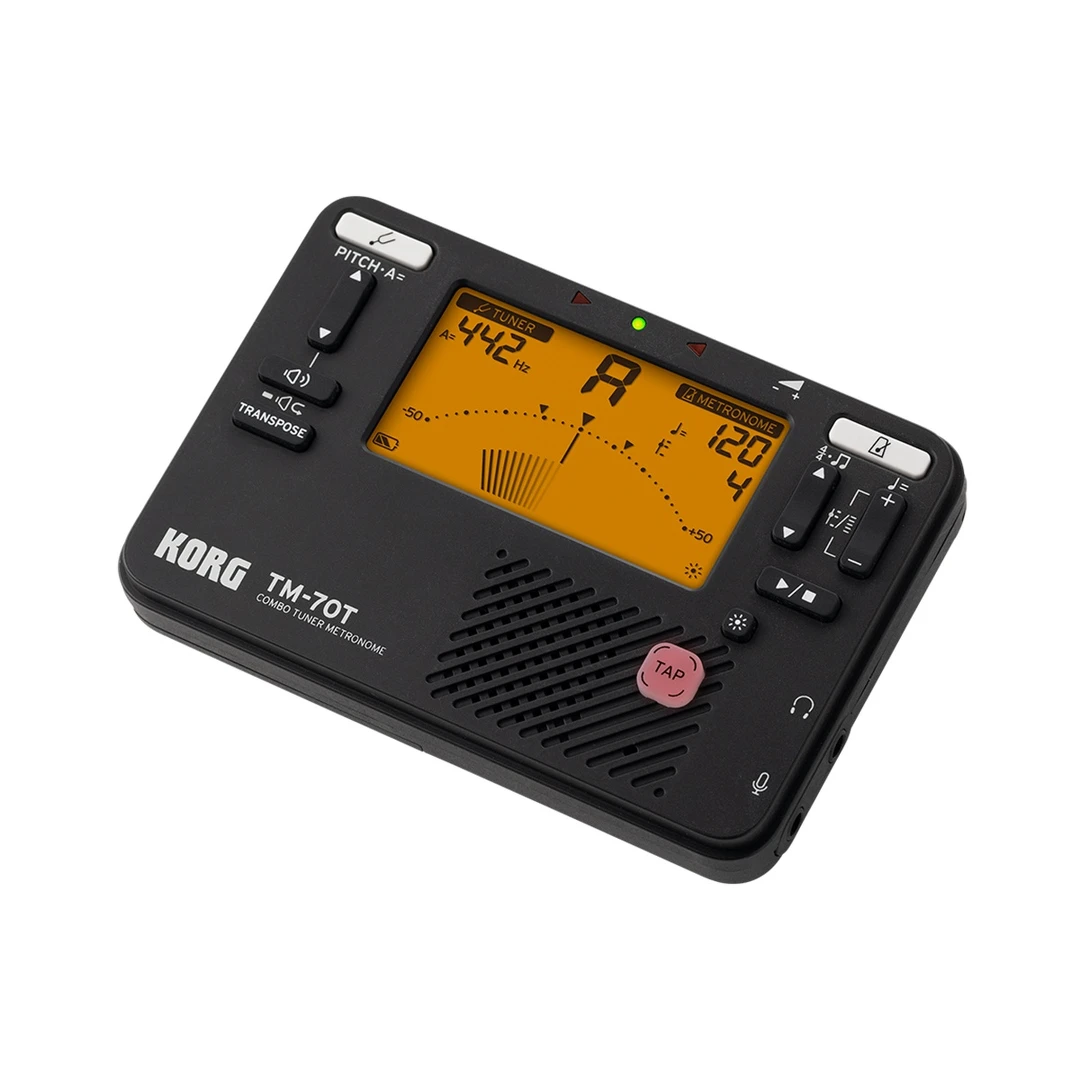 Тюнер-метроном Korg TM-50C BK