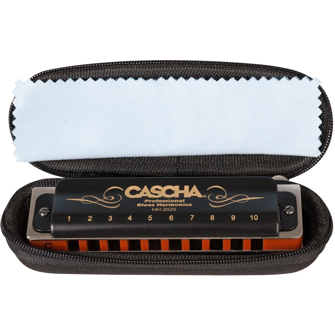 Губная гармошка Cascha HH 2025 Professional Blues C