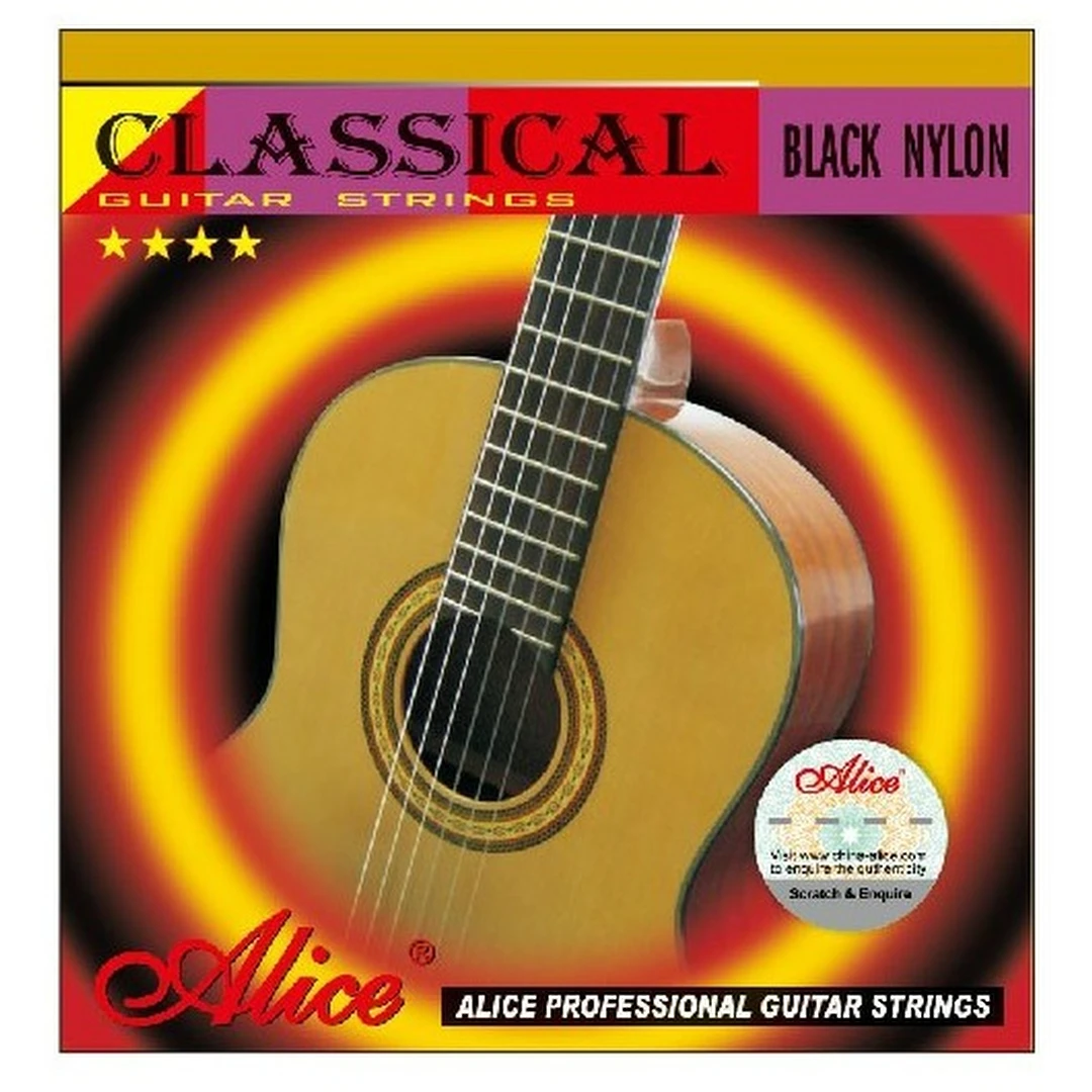 Струны для классической гитары Alice A105BK-N