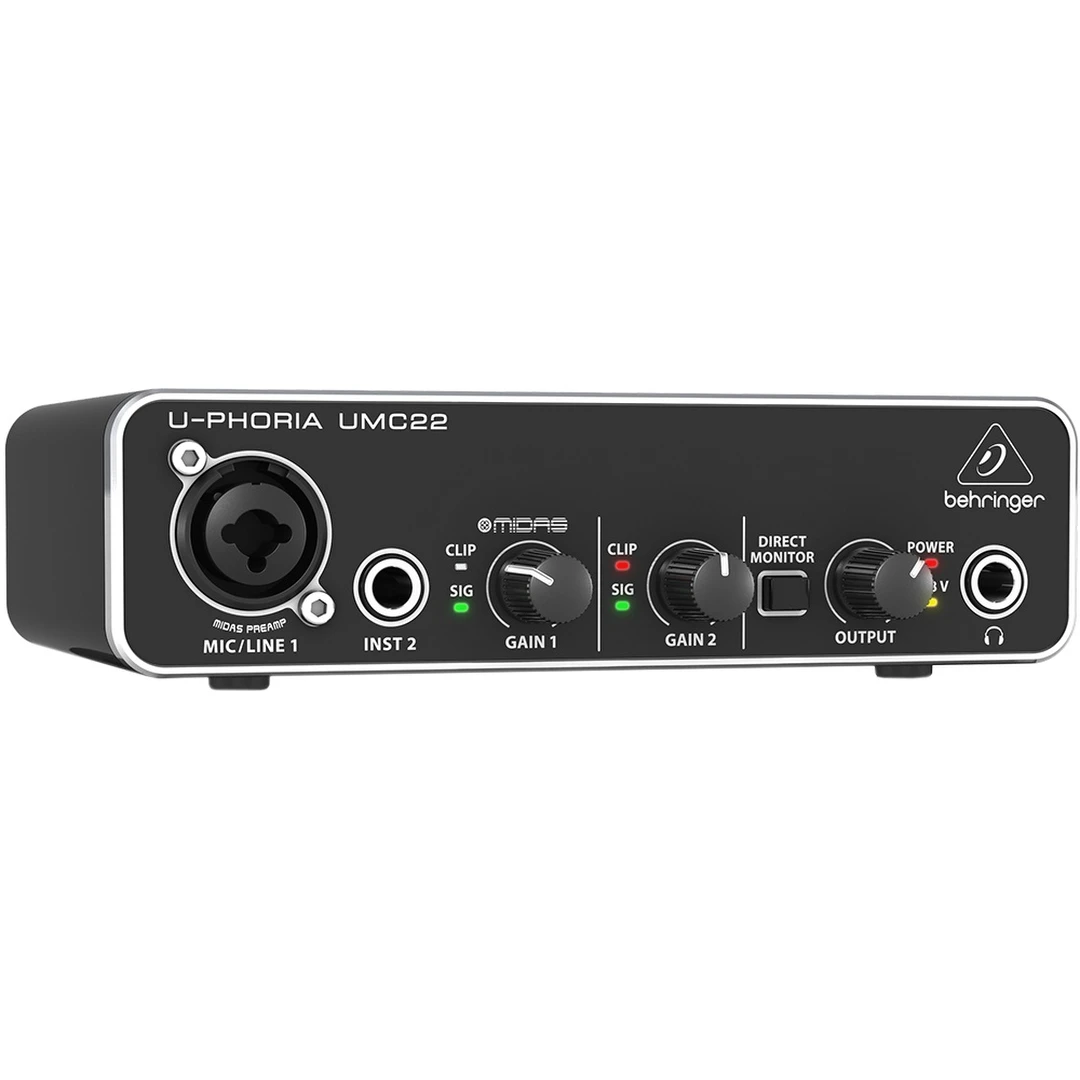 Аудиоинтерфейс Behringer UMC22