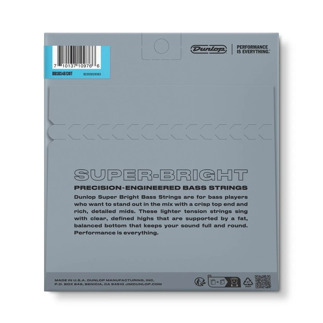 Струны для бас-гитары Dunlop DBSBS45130T 45-130