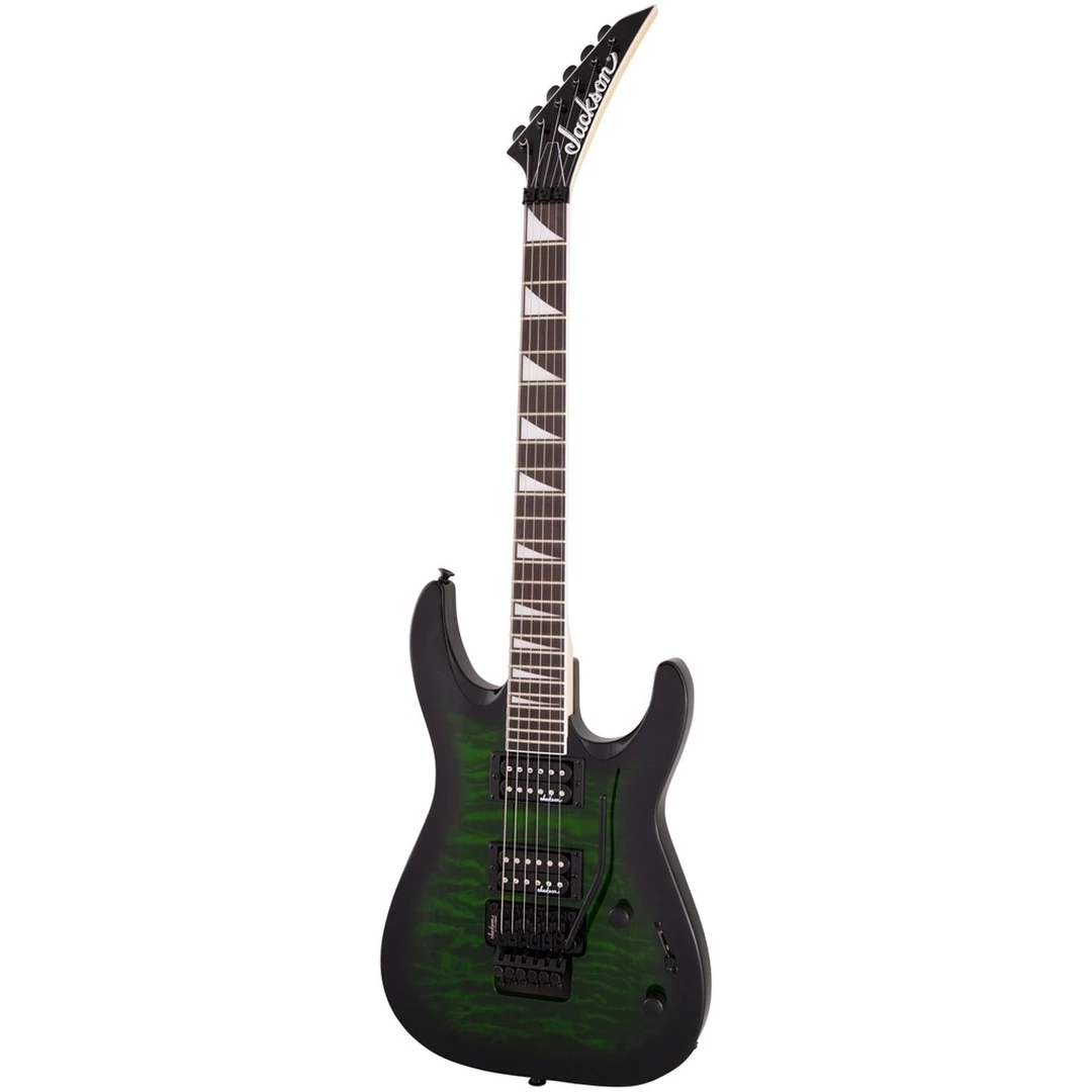 Электрогитара Jackson JS32Q Dinky Arch Top DKA AH Transparent Green Burst