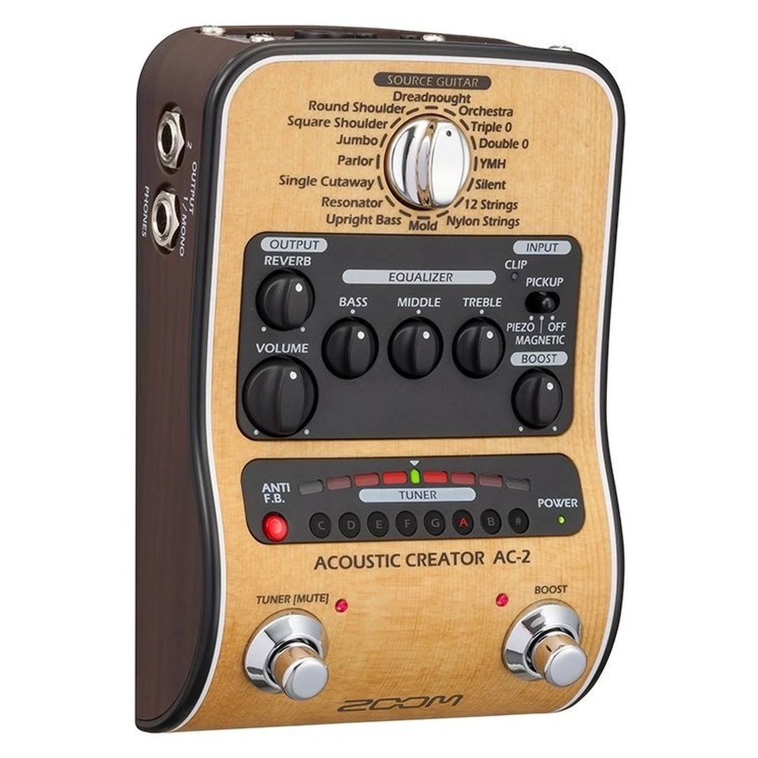 Процессор для акустической гитары Zoom AC-2 Acoustic Creator