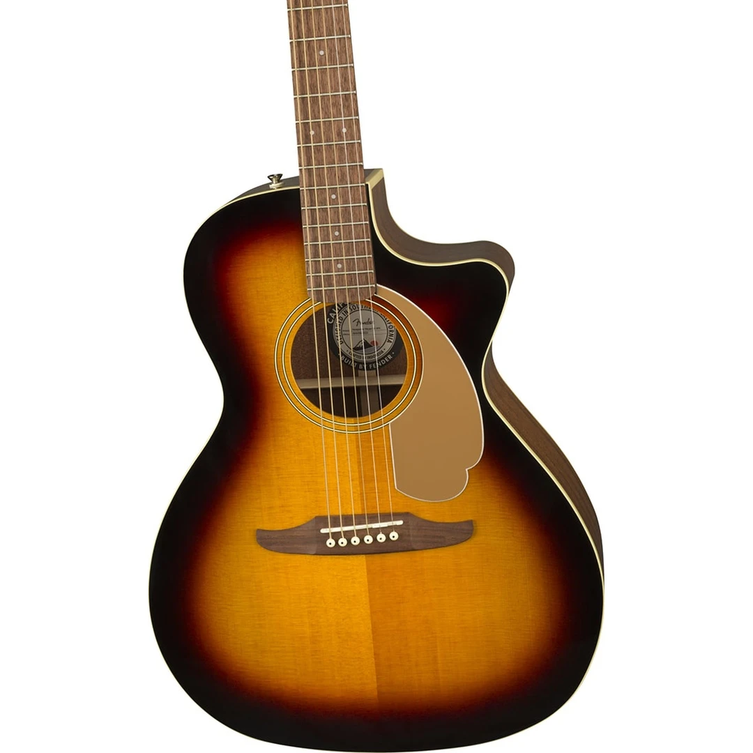 Электроакустическая гитара Fender Newporter Player WN Sunburst