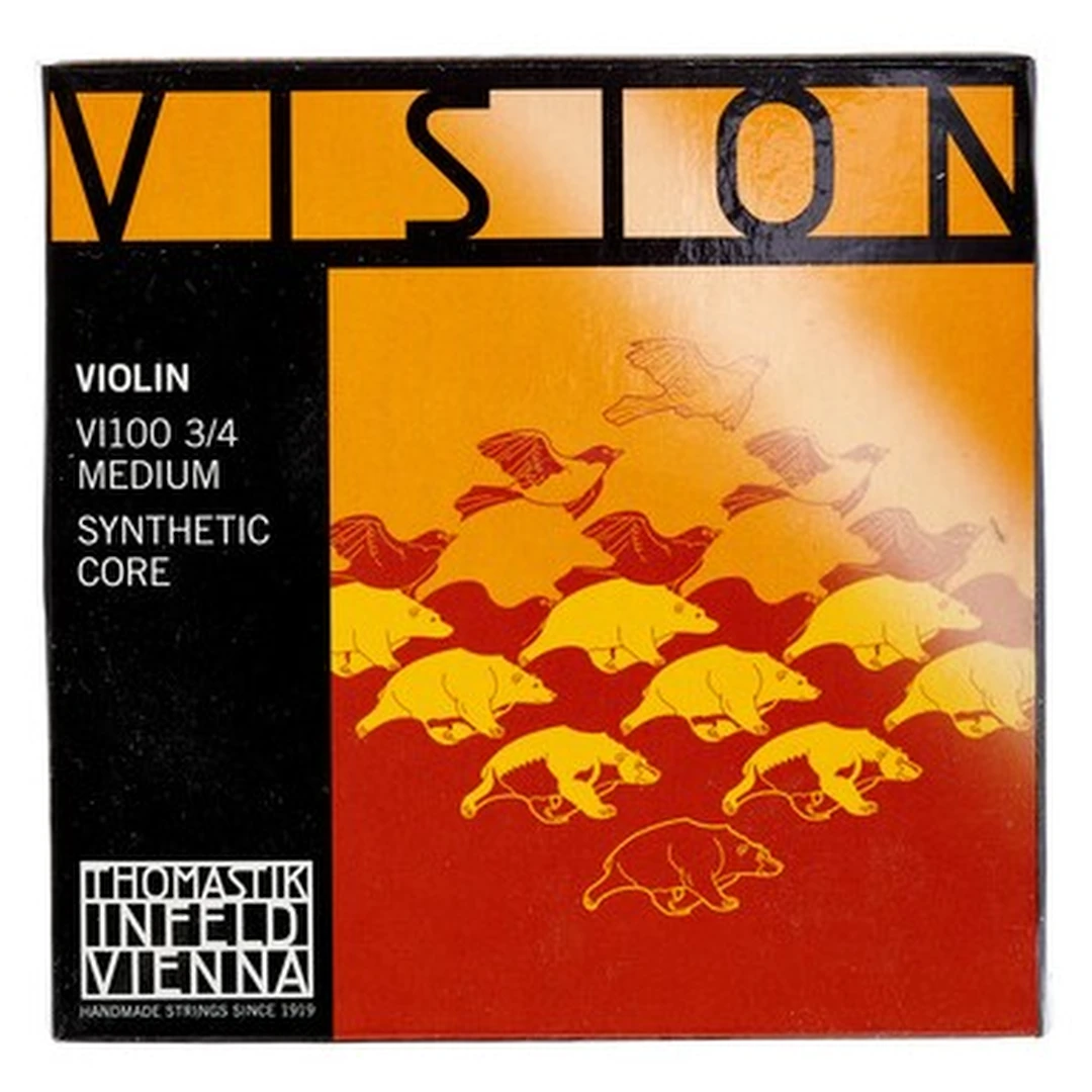Струны для скрипки Thomastik Vision VI100 3/4