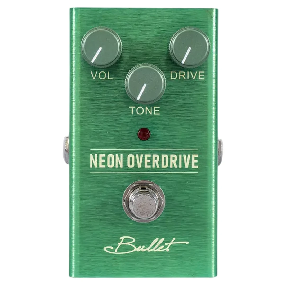 Педаль эффектов Hibilly Neon Overdrive (аналоговый овердрайв)