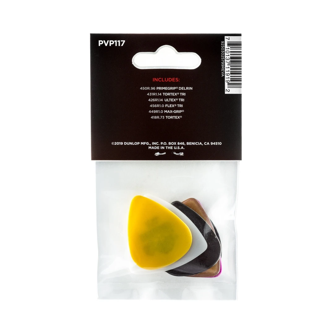 Набор медиаторов Dunlop PVP117 Bass Pick Variety Pack