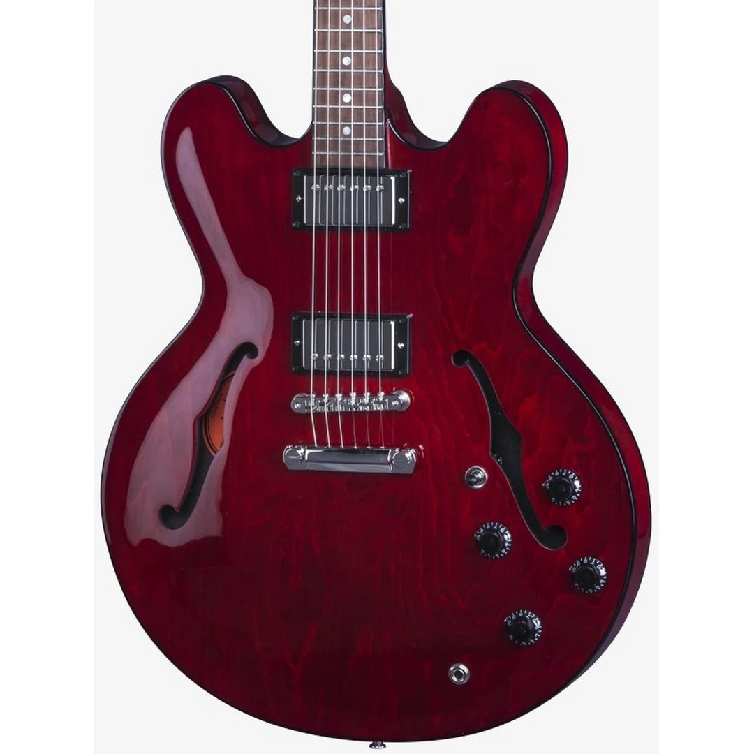 Полуакустическая гитара Gibson ES-335 Studio 2019 Wine Red
