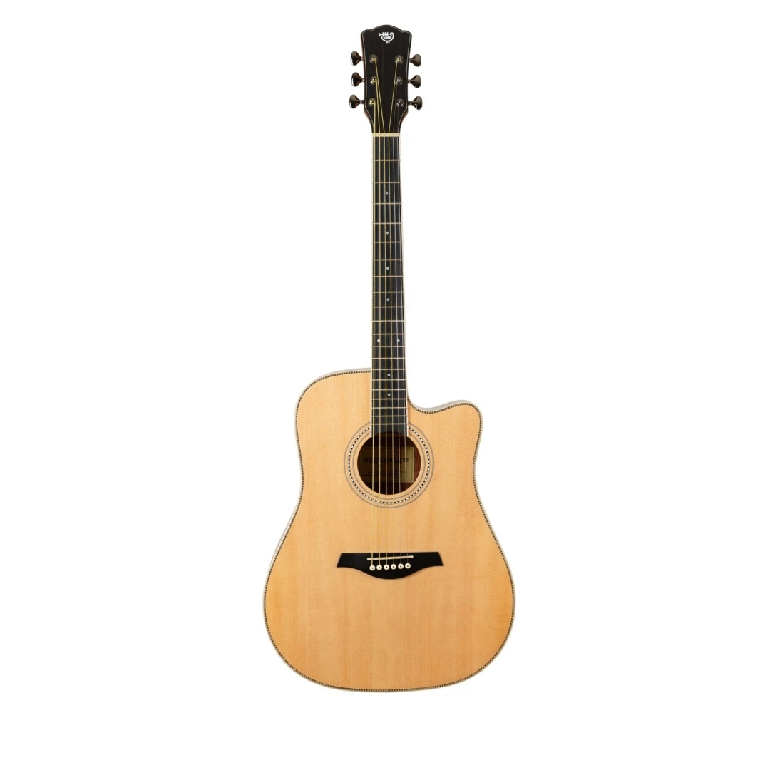 Акустическая гитара Rockdale Aurora D7 C NAT Satin