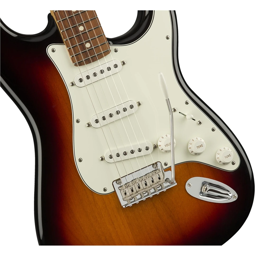 Электрогитара Fender Player Stratocaster PF 3-Tone Sunburst