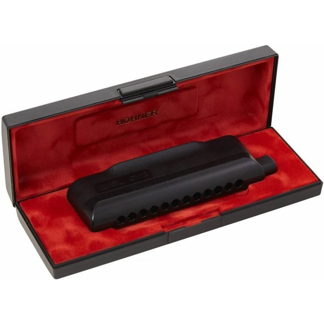 Губная гармошка Hohner CX 12 Black 7545/48 E