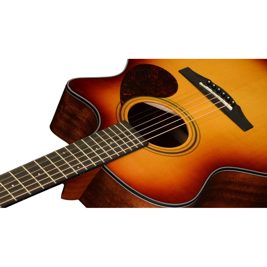 Трансакустическая гитара Kepma F0E-GA Top Gloss Cherry Sunburst