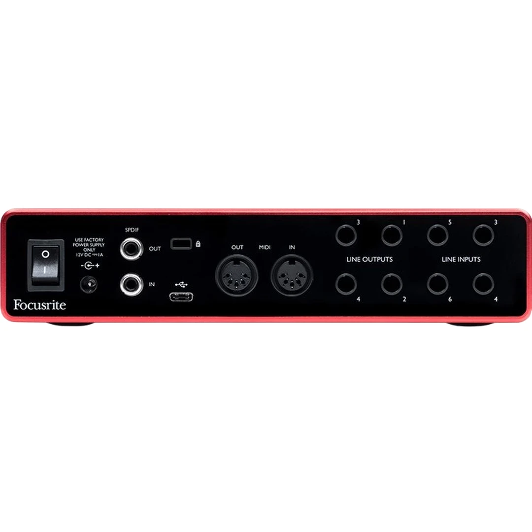 Аудиоинтерфейс Focusrite Scarlett 8i6 3rd gen