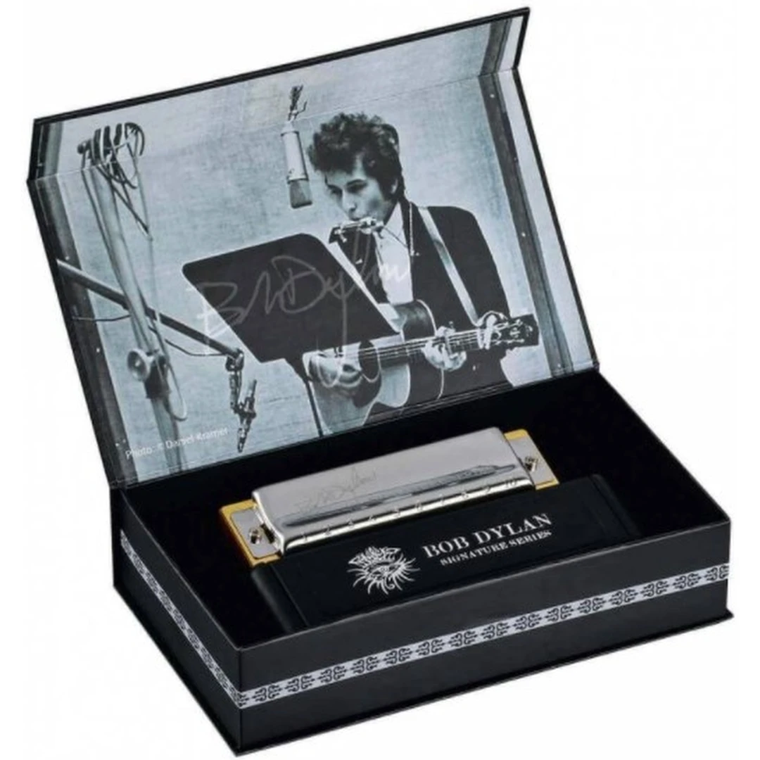 Губная гармошка Hohner Bob Dylan Signature Series C