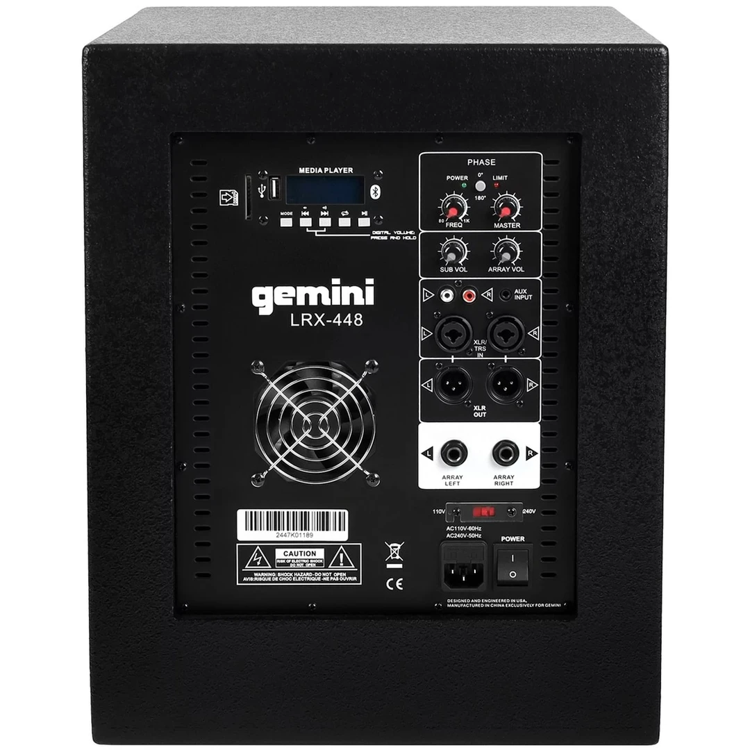 Комплект акустических систем Gemini LRX-448