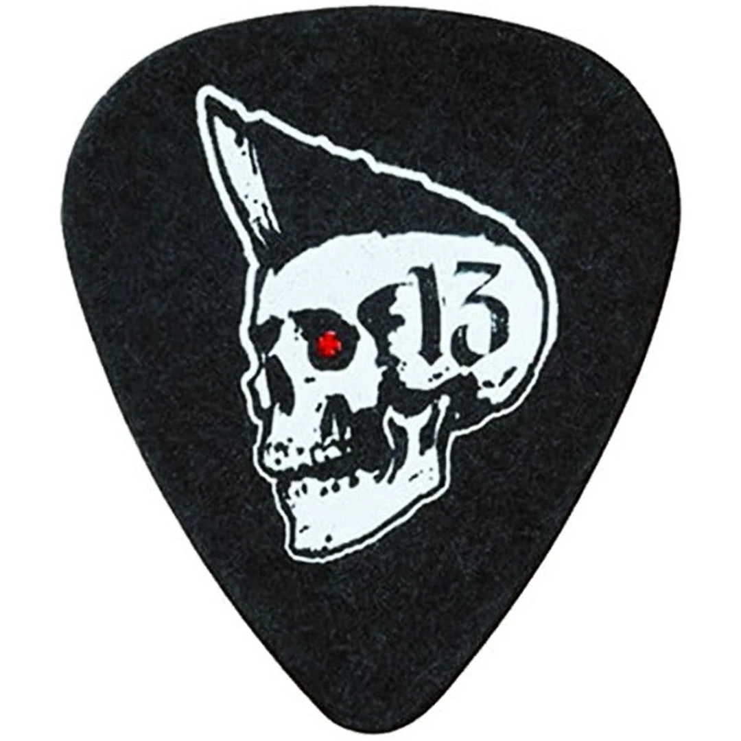Медиатор Dunlop L10R1.00 Lucky 13 Psychobilly 1.0