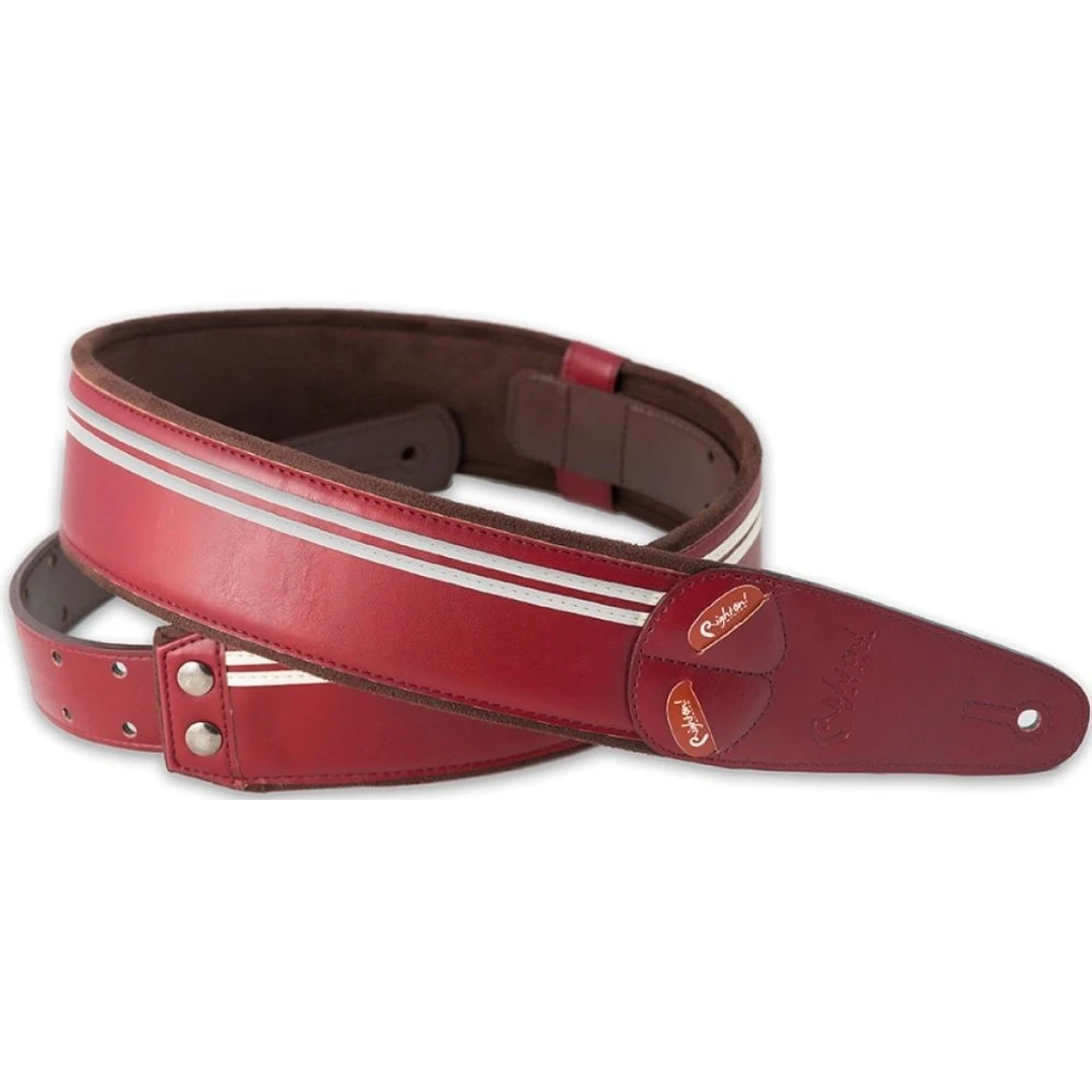 Ремень для гитары RightOn Straps Steady Mojo Race Red