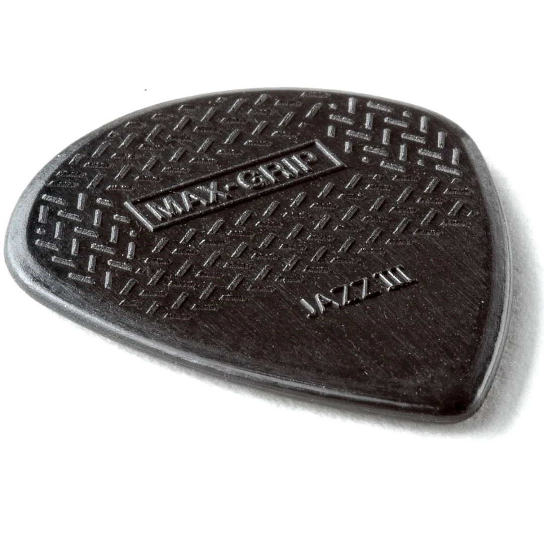 Медиатор Dunlop 471R3S Max-Grip Jazz III Stiffo