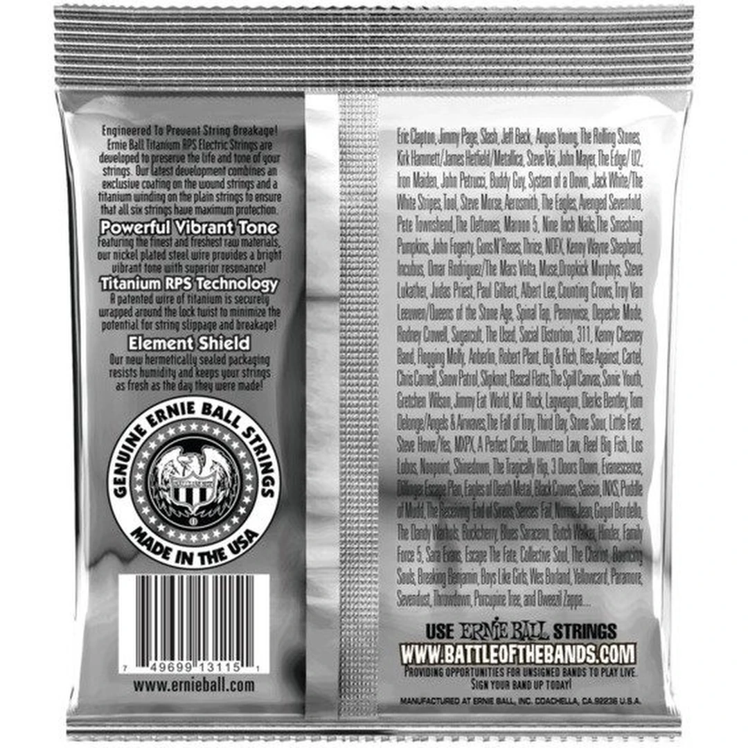 Струны для электрогитары Ernie Ball 3115 10-52