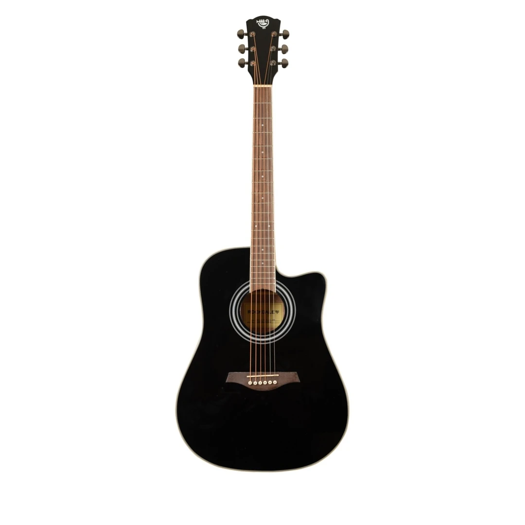 Акустическая гитара Rockdale Aurora D6 C BK Gloss