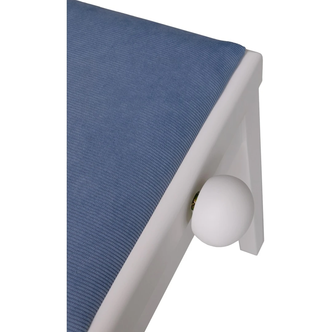 Банкетка Rockdale Rhapsody 131 White Royal Blue