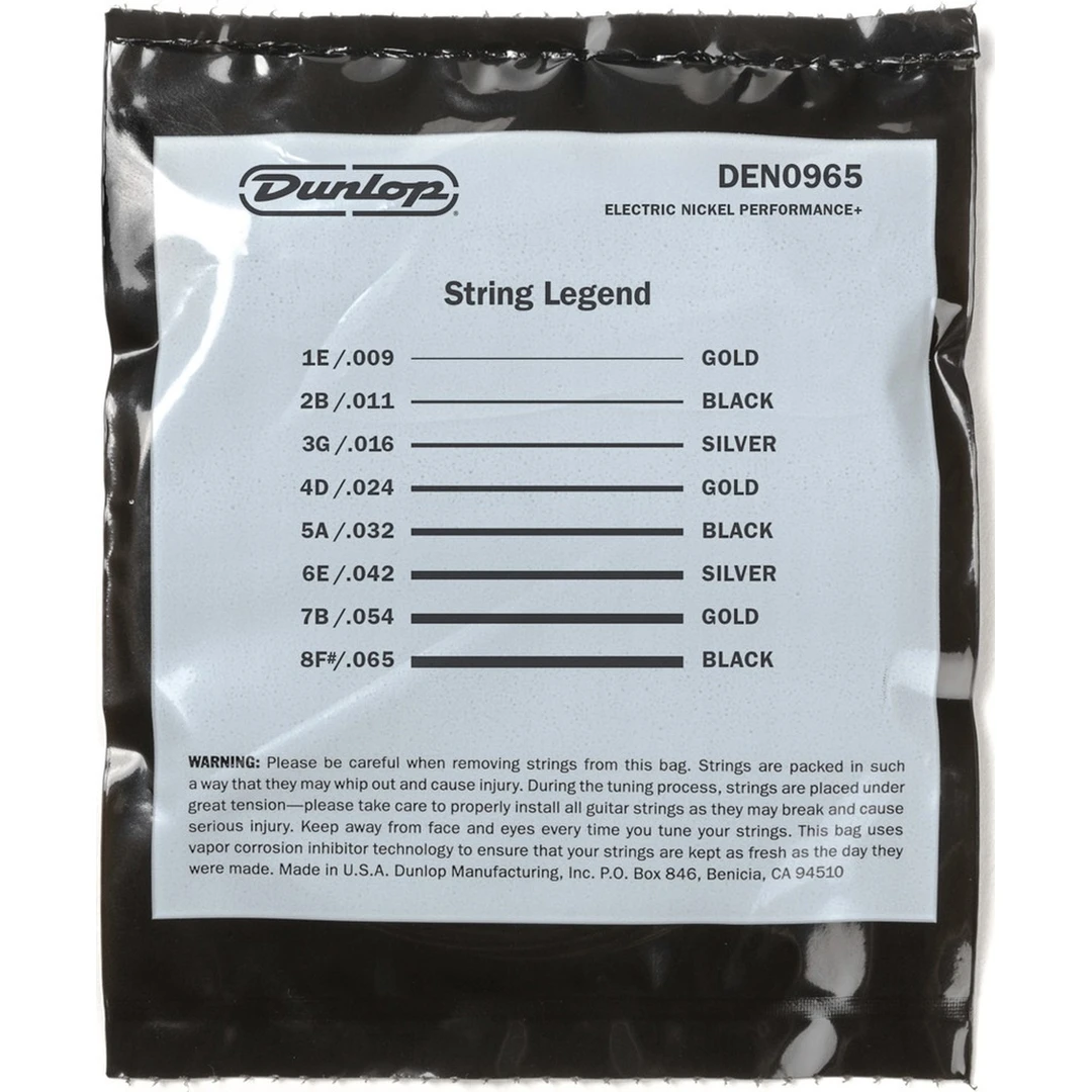 Струны для электрогитары Dunlop DEN09658 9-65