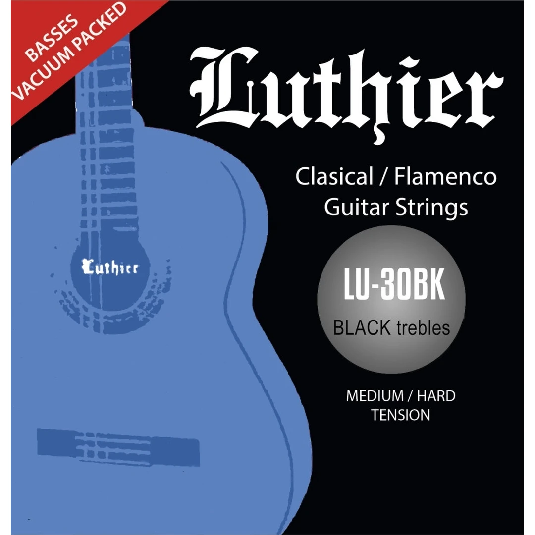 Струны для классической гитары Luthier LU-30BK
